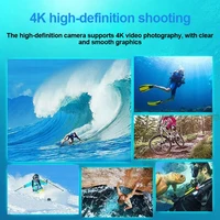 Ultra HD 4K Action Camera 1080P/30FPS 2.0 inch Screen WiFi Remote Control Mini Cameras Waterproof DV Helmet Go Sport Camera Pro - Image 6