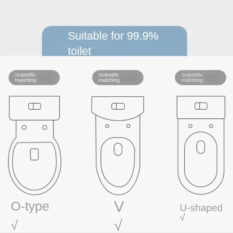 Winter Warm Toilet Seat Cover Mat Bathroom Toilet Pad Cushion with Handle Thicker Soft Washable Closestool Warmer Accessories 6