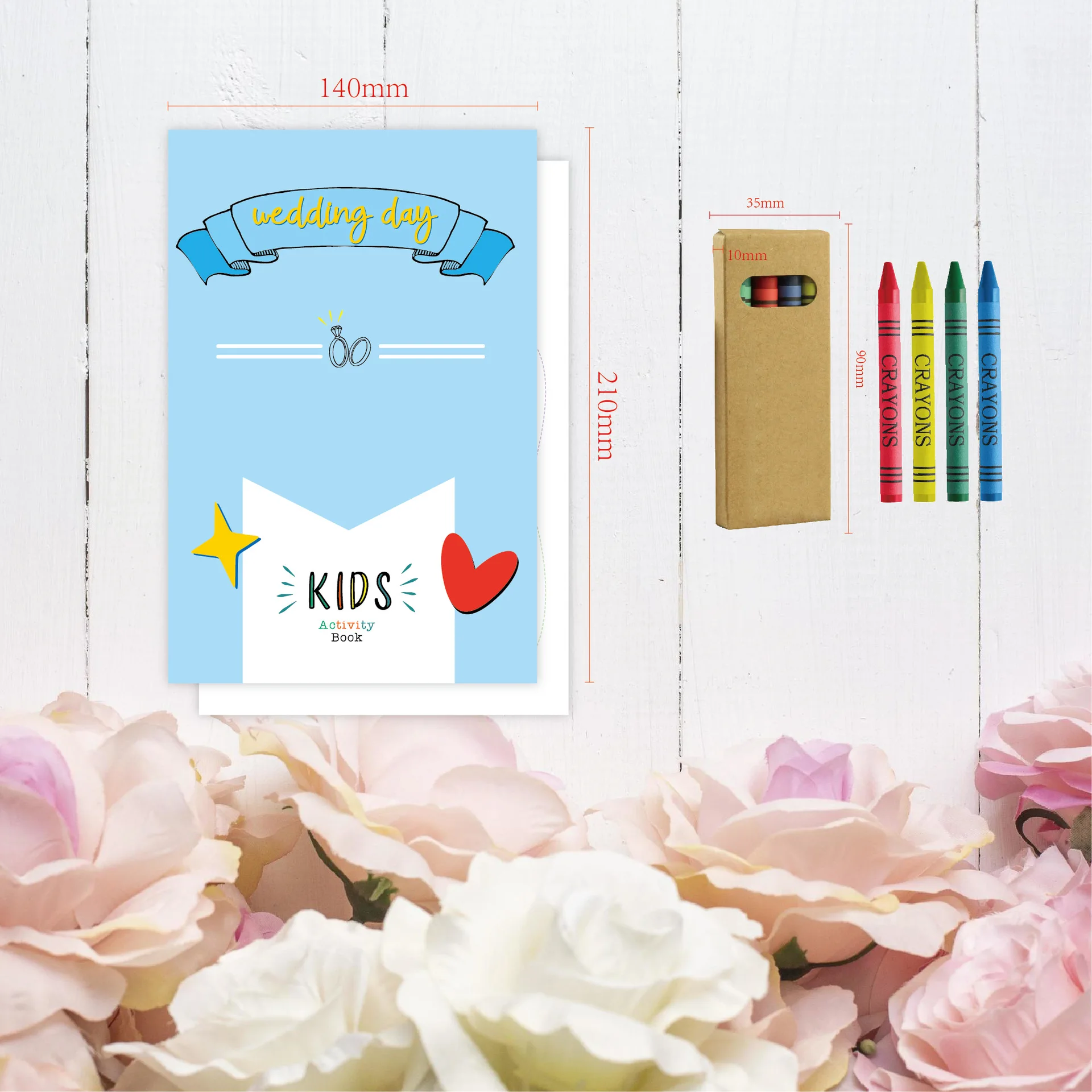 Libros para Colorear de Boda para Niños, Libro de Colorear Boda,10 Libro  Actividades Niños Bodas con 2 Lápices de Colores (Set de 10)+2  Sacapuntas+50 Pegatinas, Regalos de Boda para Niños Niña 