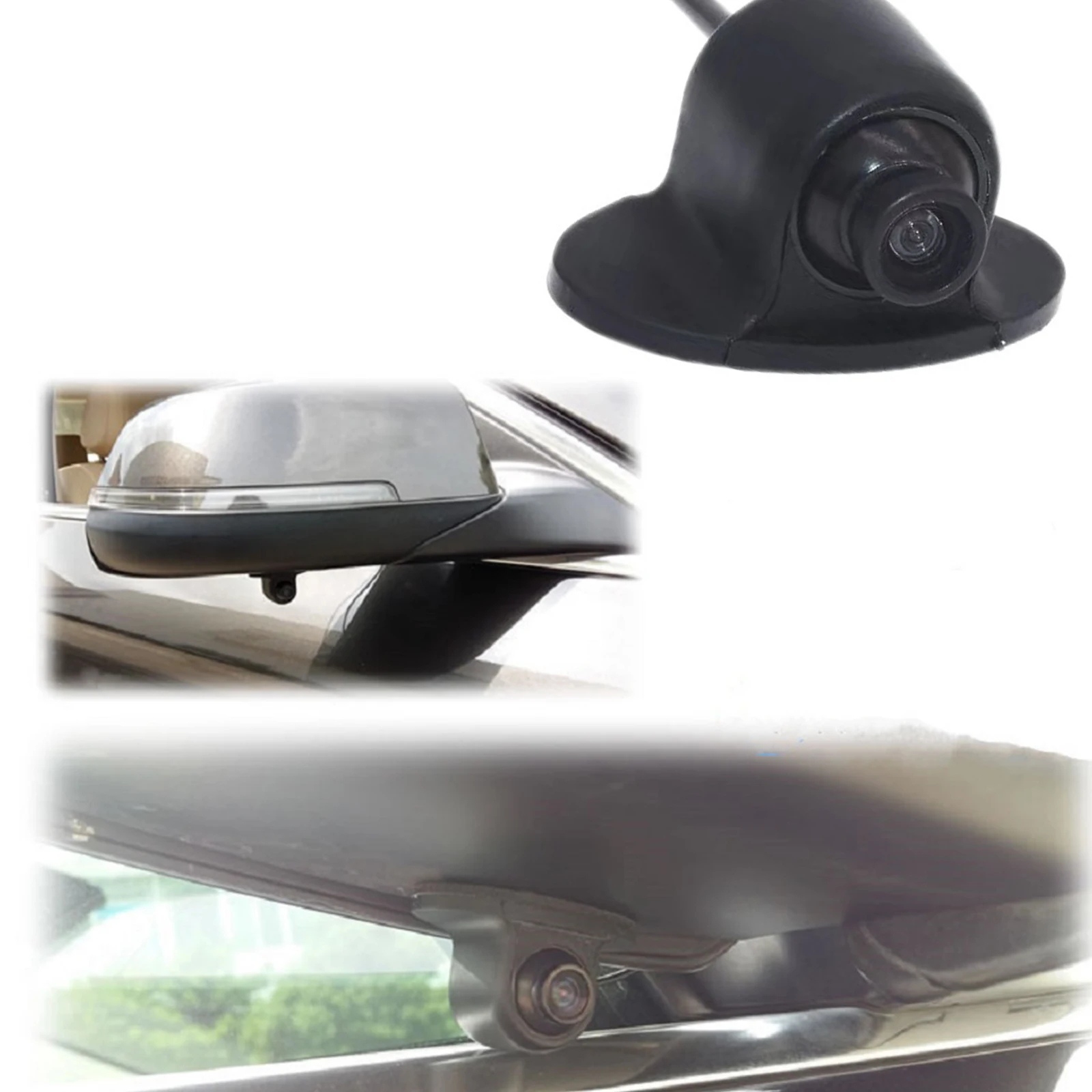 Timelytrust 360° Mini Car Side Mirror Camera CCD CMOS Night Vison HD
