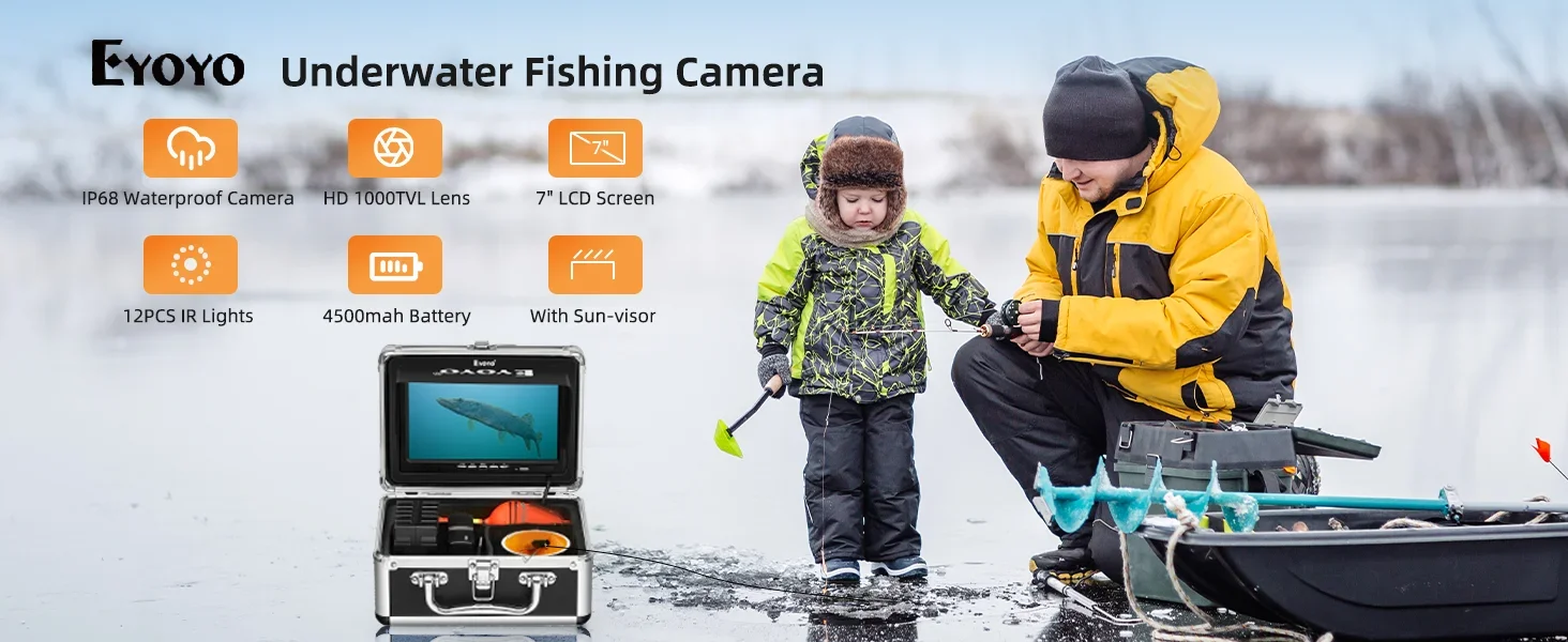 gbt-eyoyo underwater fishing camera
