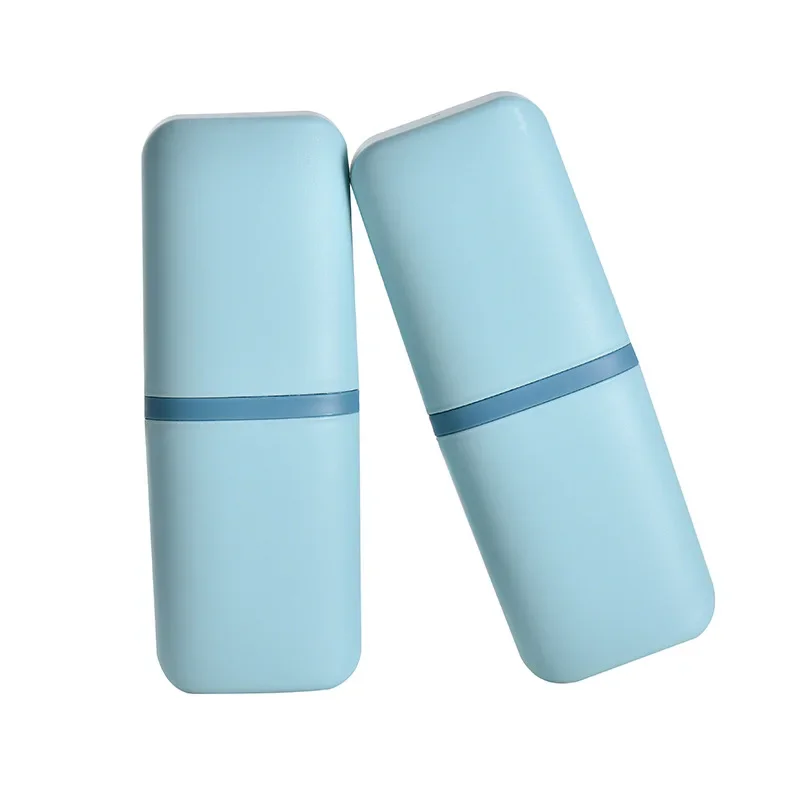 Travel Toothbrush Toothpaste Storage Case Box Camping Portable Toiletries Storage Cup Organizer Bathroom Accessories