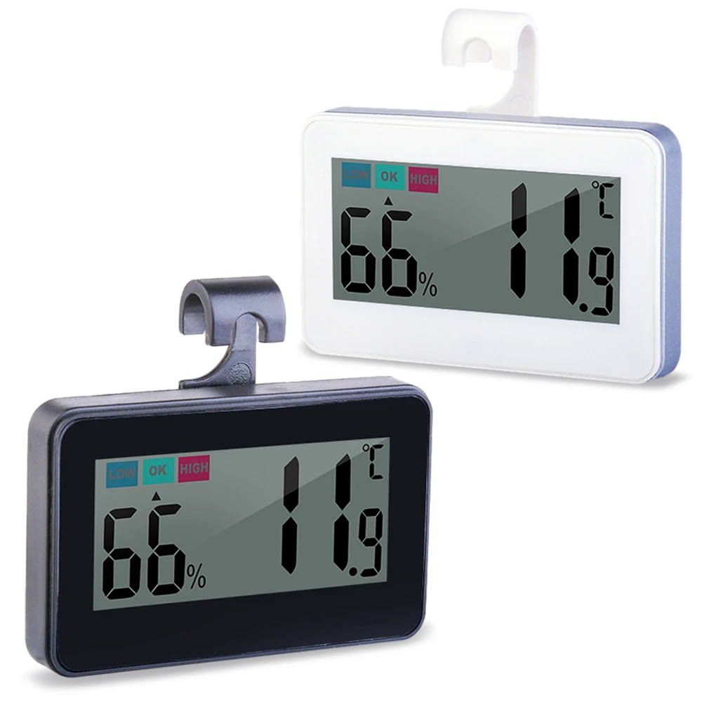 

Electronic Digital Temperature Humidity Meter LCD Digital Thermometer Hygrometer Sensor Home Indoor Gauge Weather Station