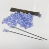 Archery 50Pcs Steel 10cm Darts Needles with Rubber Cap for indoor outdoor .40 Caliber Blowpipe Fuel Equipment 1