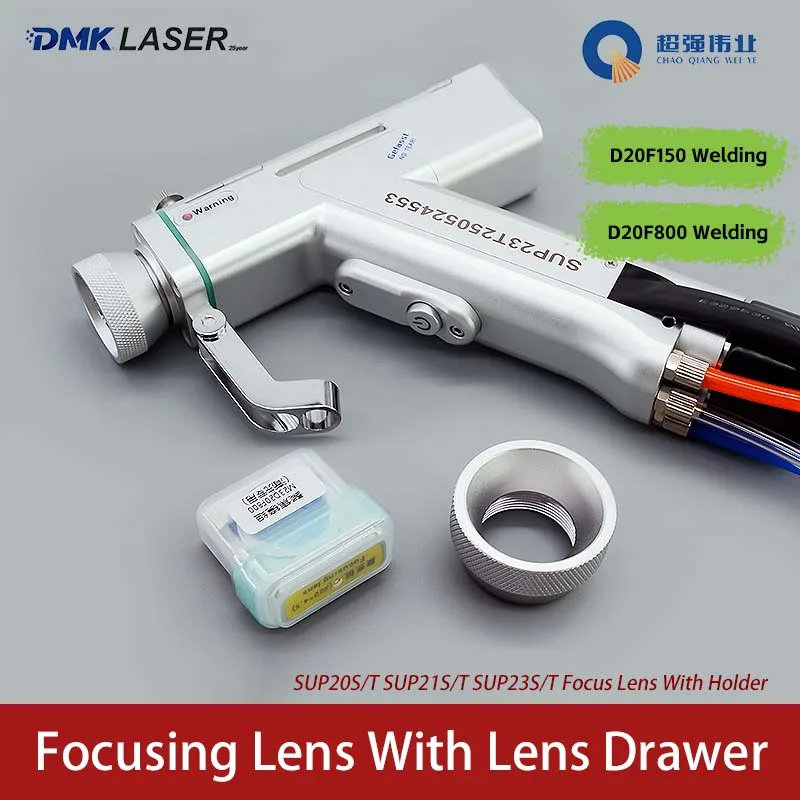 CQWY Gefasst Laser Welding Head Focusing Lens With Drawer SUP20T