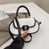 Sac à bandoulière carré élégant pour femme, style luxueux haut de gamme, design unique, sac à main multifonctionnel décontracté pour le travail et les week-ends 5