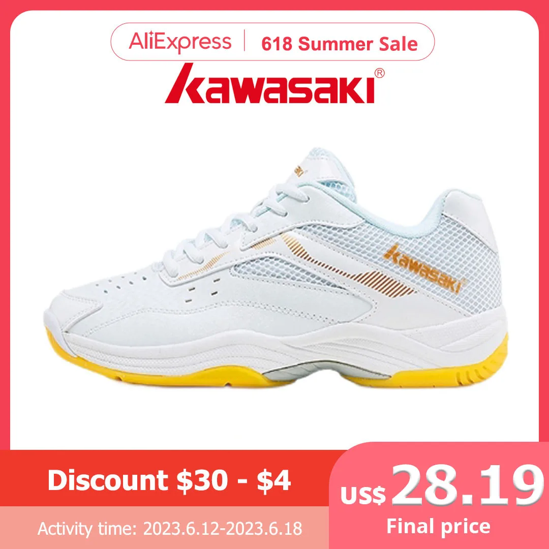 Outdoor Comfortable Badminton Shoes | Badminton Kawasaki Black Shoes - Badminton Shoes -