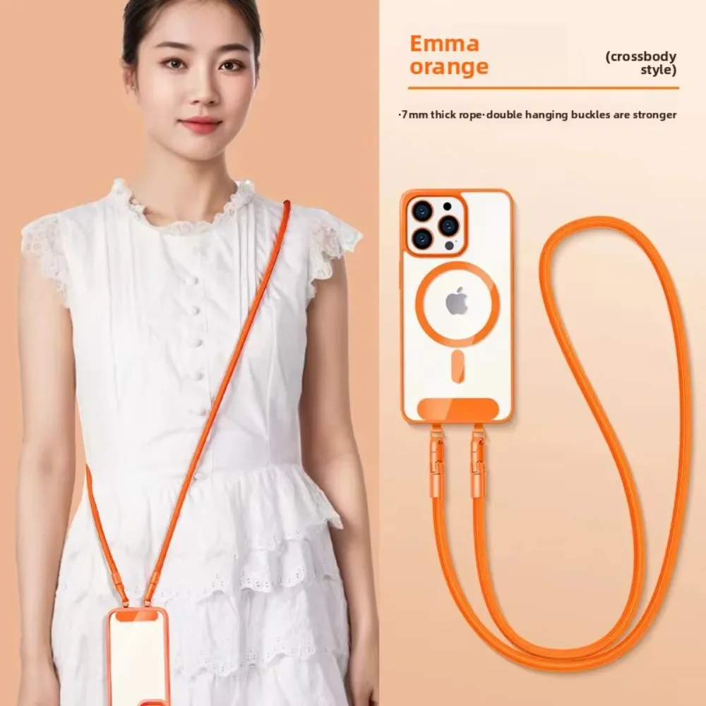 Versatile Adjustable Crossbody and Neck Lanyard with Tether Tab
