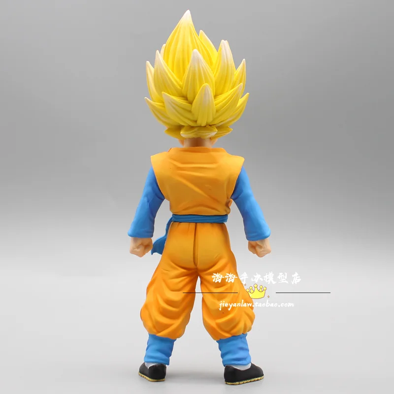 Boneco Dragon Ball Z Goku Super Sayajin 2 - 20cm Cabelo Amarelo