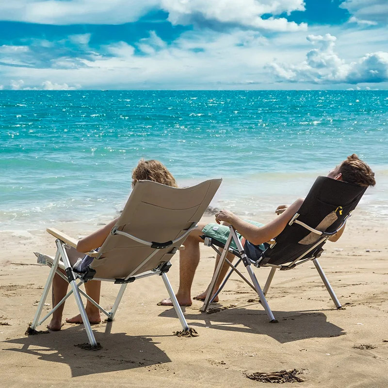 Reclining Chair High Folding Beach Chairs Reclining Chair High