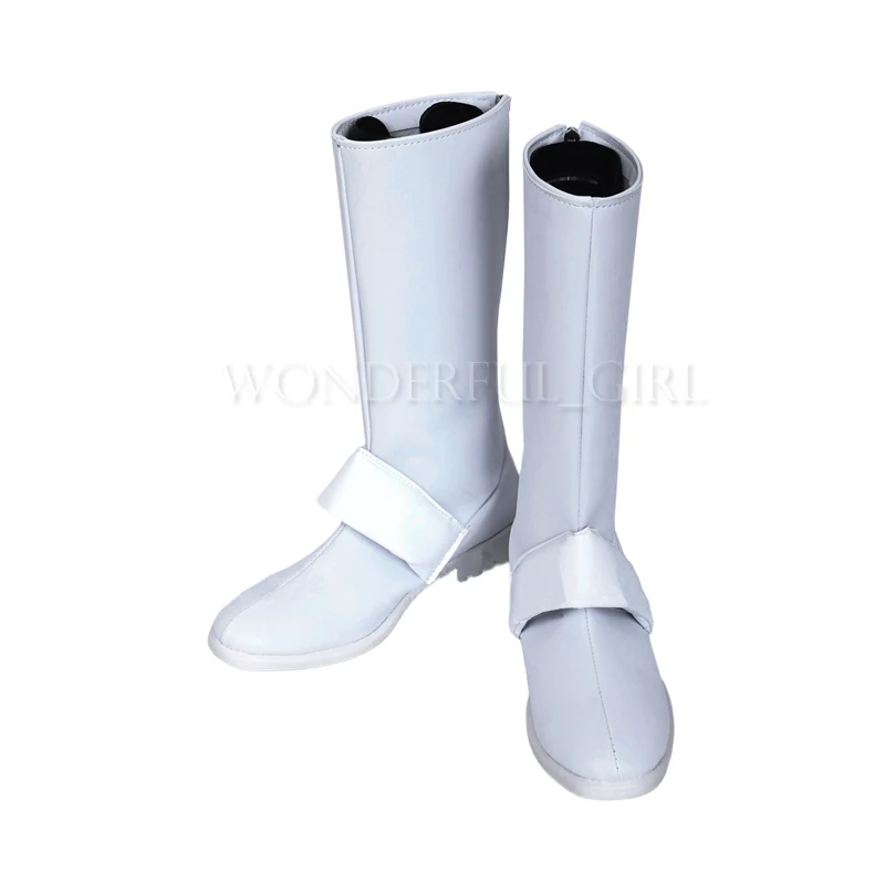 KonoSuba Darkness Cosplay Schuhe Anime Cosplay Stiefel Reißverschluss Halloween Party Schuhe 2