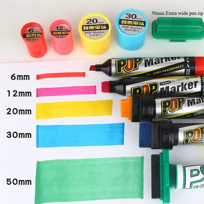 Vibrant Waterproof Ink Marker Pen Set for Creative Design and Art Projects