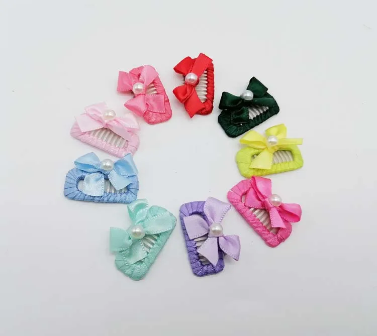 

Pet supplies Pet Accessories Dogs Deserve to Act the Role of Pet Printing Bowknot elastic Headdress flower