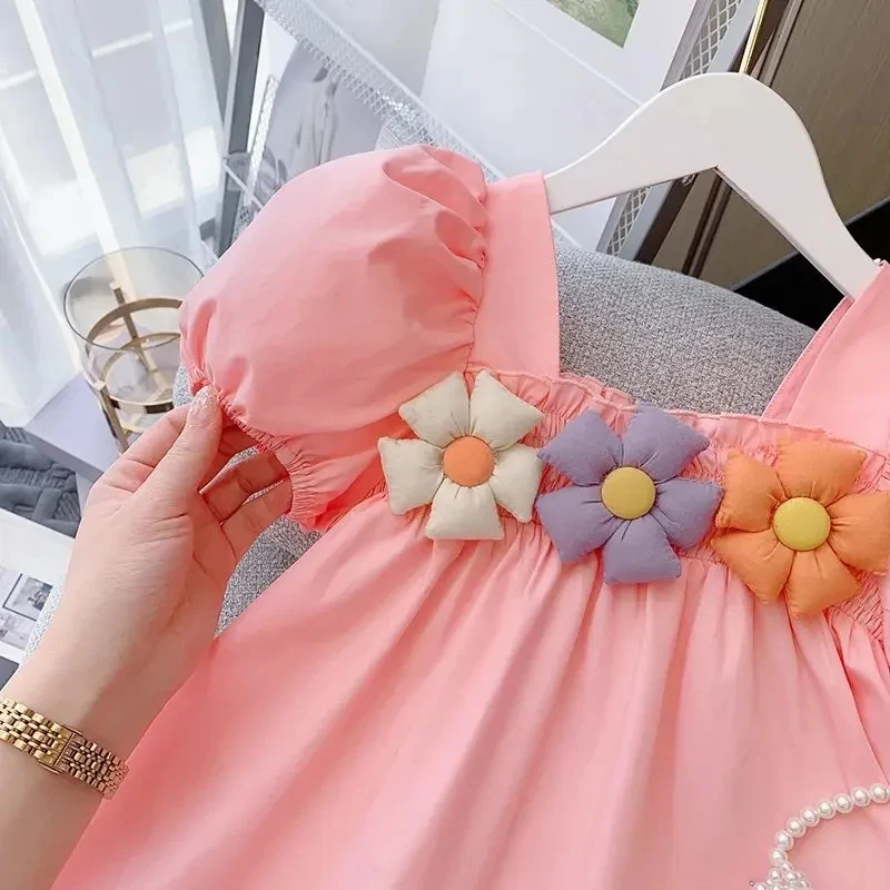 Girls Summer Princess Dress 4