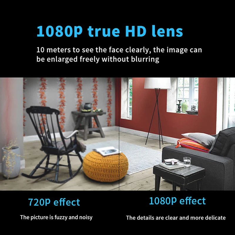 HD 1080P WiFi Camcorder Video Audio Recorder DVR Remote Control Night Vision Motion Sensor Action Cam Baby Monitor Mini Camera mini digital camera mini camera