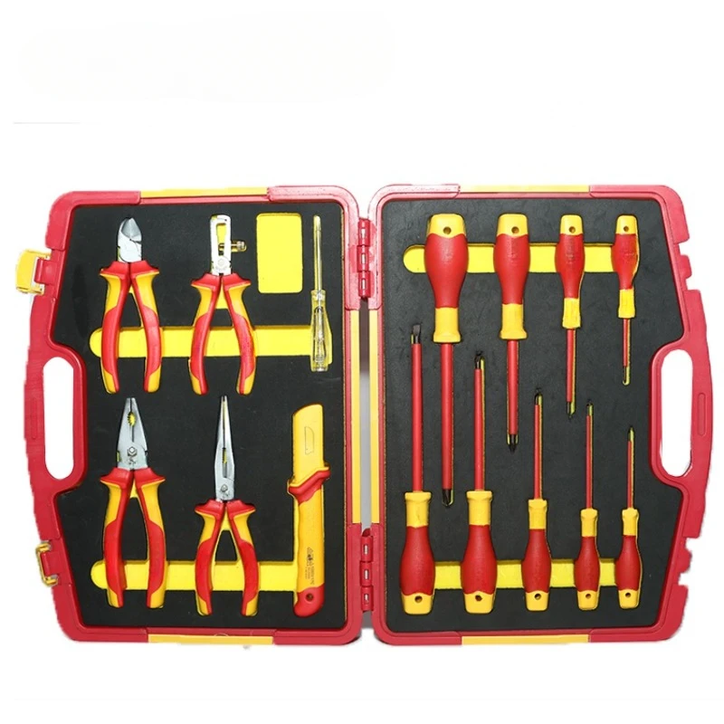 

Plier Tool Set 15 Piece for Electrician Electrical