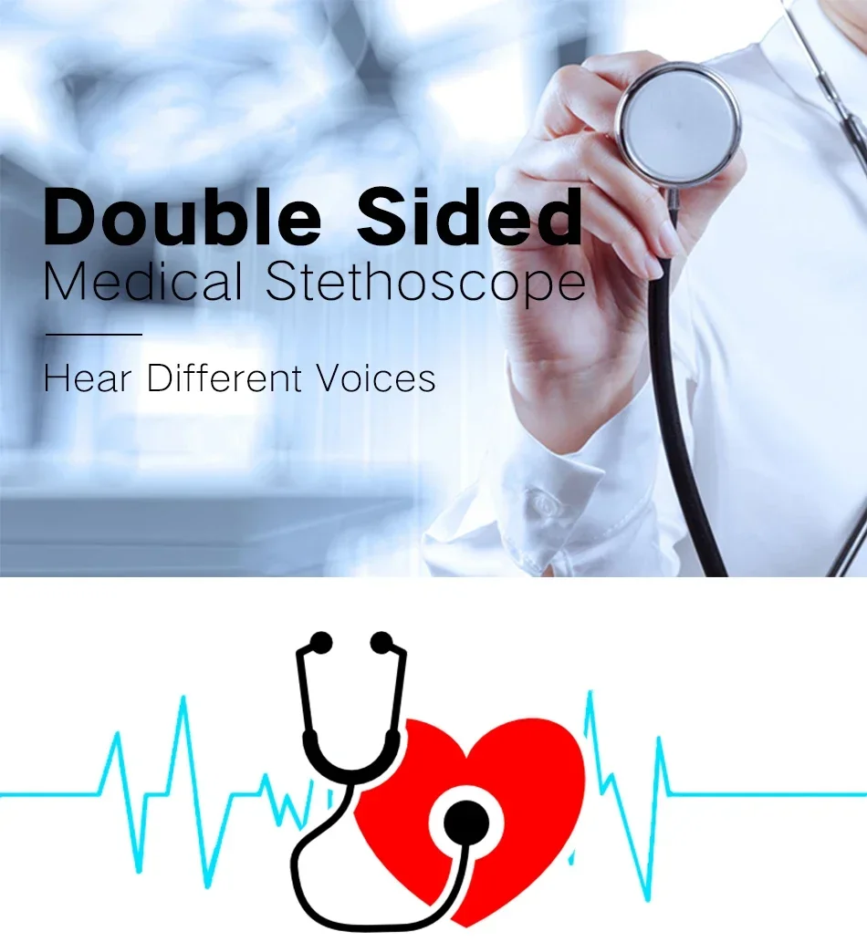 Dual head stethoscope Medical stethoscope