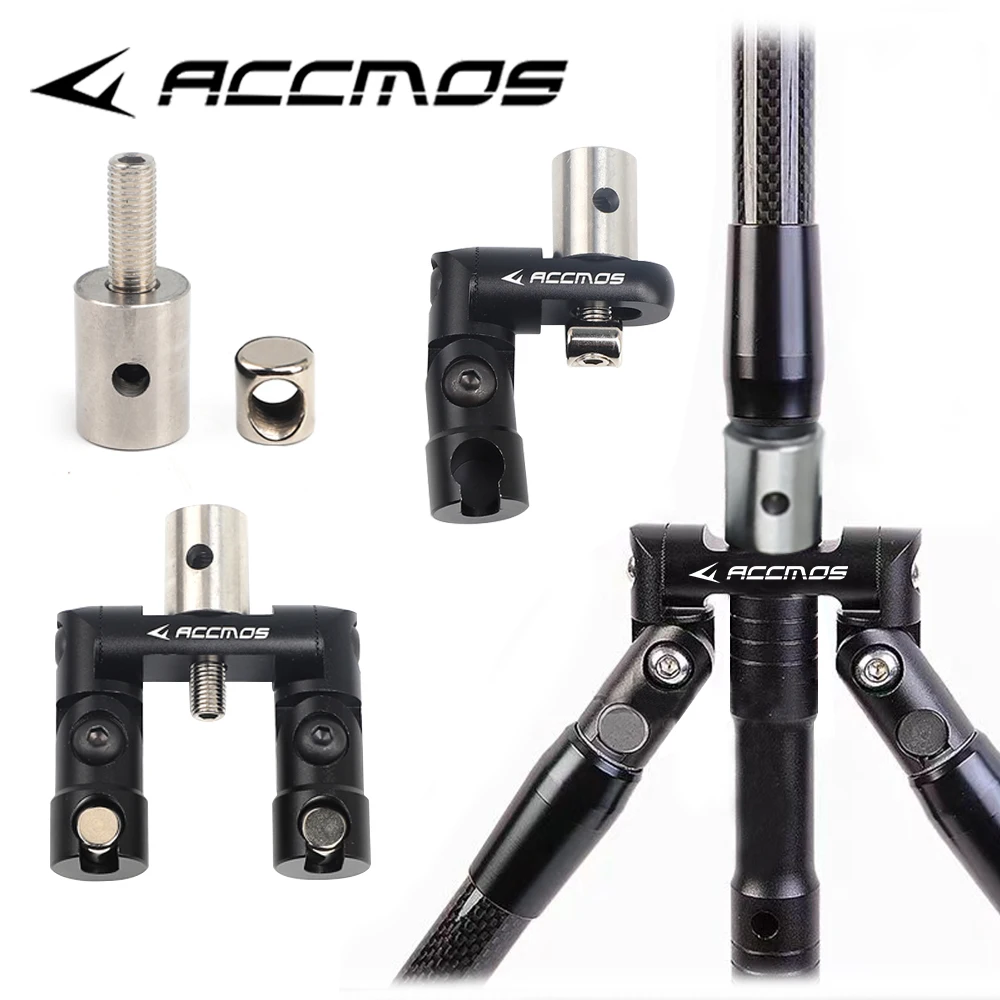 

ACCMOS Single Side V-Bar Mount Adjustable Quick Disconnect Bow Rod Stabilizer For Compound Bow Accessories