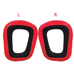 Premium Cushion Kit for Gaming Headset Earpads and Headband Replacement (EarPads  red)