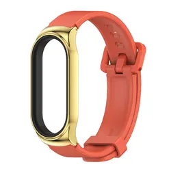 Silicone Wristband Strap - MiBand10 Ceramic (CS Orange Gold)