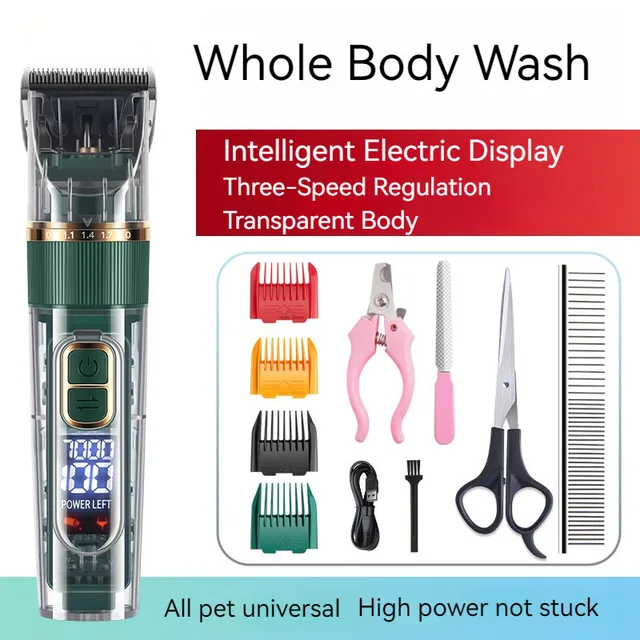 Electric Pet Dog Foot Trimmer Clippers Cat Shaver Cutting Machine Recharge Grooming Puppy Care Supplies Low Noise
