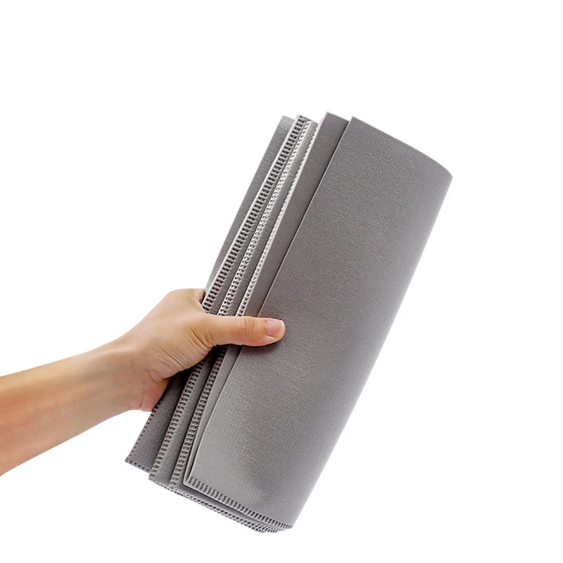 Thin Yoga Mat Non-slip Portable Folding PVC Professional Fitness Sports Travel Fitness Equipment Supplies