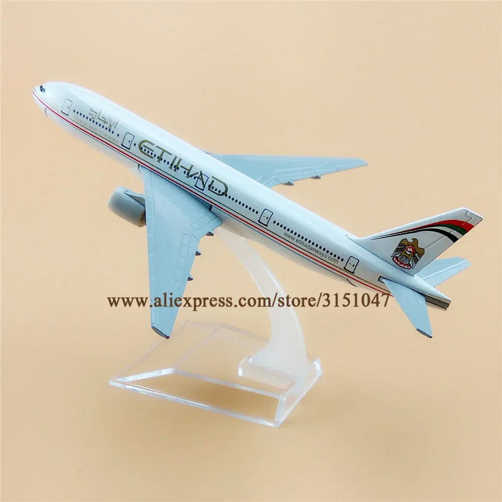 

16cm Air Etihad B777 Boeing 777 Airways Airlines Metal Alloy Airplane Model Plane Diecast Aircraft