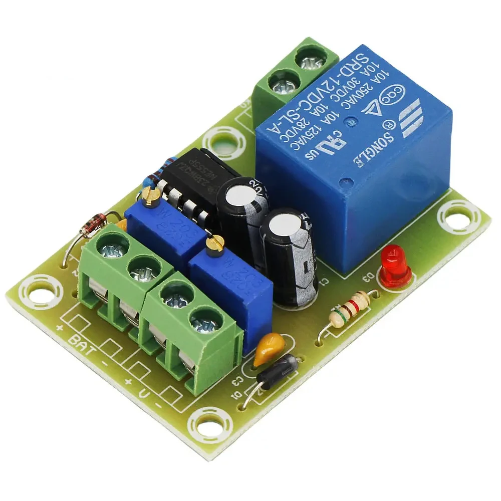 XH-M601 Intelligentes Ladegerät-Modul, Power Control Panel, automatische Ladeleistung, 12 V Batterieladesteuerplatine für DIY-Kit