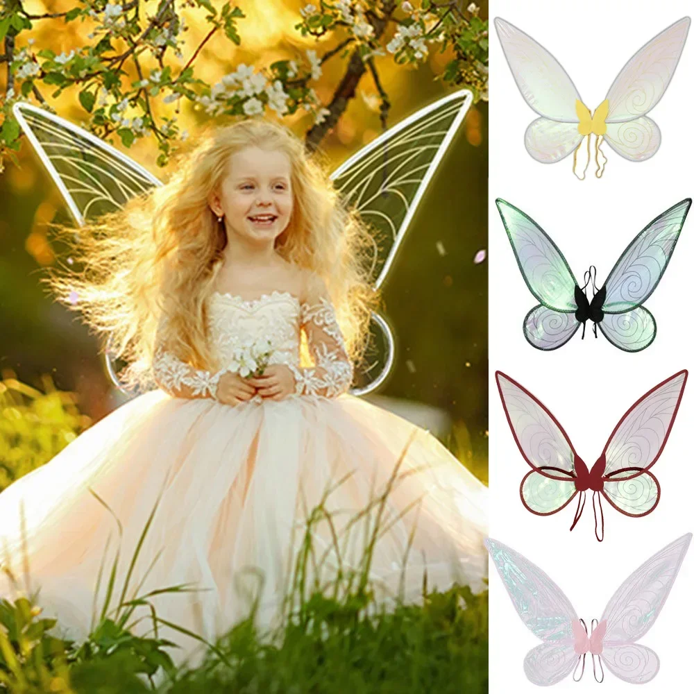 Sparkling Butterfly Fairy Wings Costume for Women & Girls - Perfect for Party, Cosplay, and Dress-Up