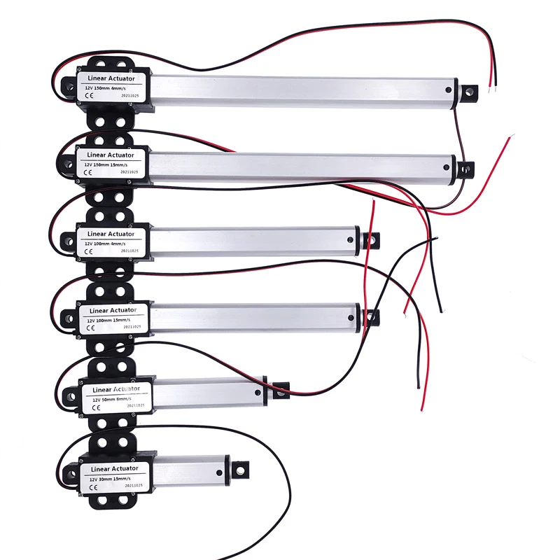 Mini Atuador Linear Elétrico, Controlador de Motor,