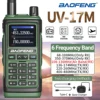 Baofeng UV-17M Walkie Talkie Six Band Long Range Air Band Wireless Copy Frequency FM/AM UV-5R Hunting Radios Commutator 17 Pro 1