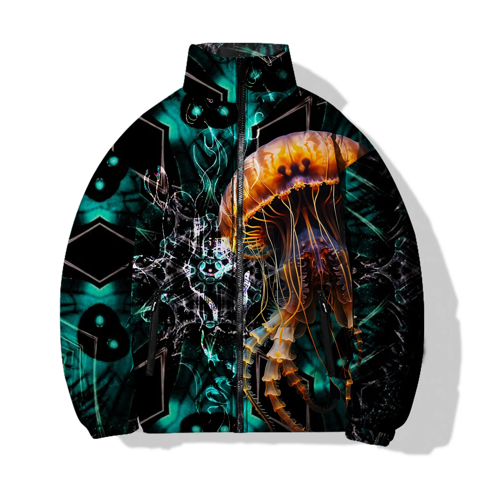 Abrigo de invierno para hombre con diseño de cuervo, chaquetas frías de estilo animal para hombre, abrigos de plumón nuevos, únicos, de alta calidad, cálidos, a la moda, parkas duraderas