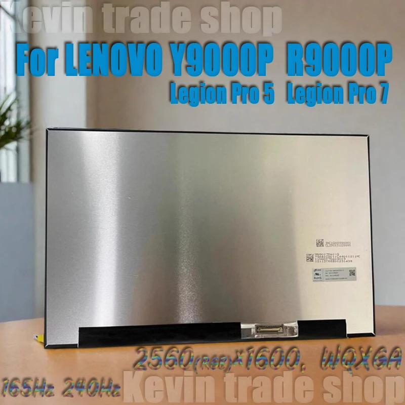 16.0 "240Hz 165Hz 2560x1600 LENOVO Y9000P R9000P Legion Pro 5 Slim 5 16IRH8 5i 16IRX8 Pro 7 laptop LCD ekran Ekran Matrisi