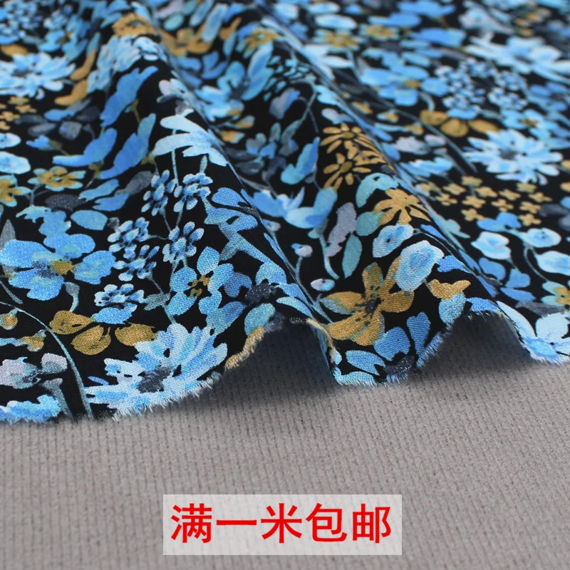 Cotton Fabric Small Floral Print Dressmaking 140x50cm cotton fabric