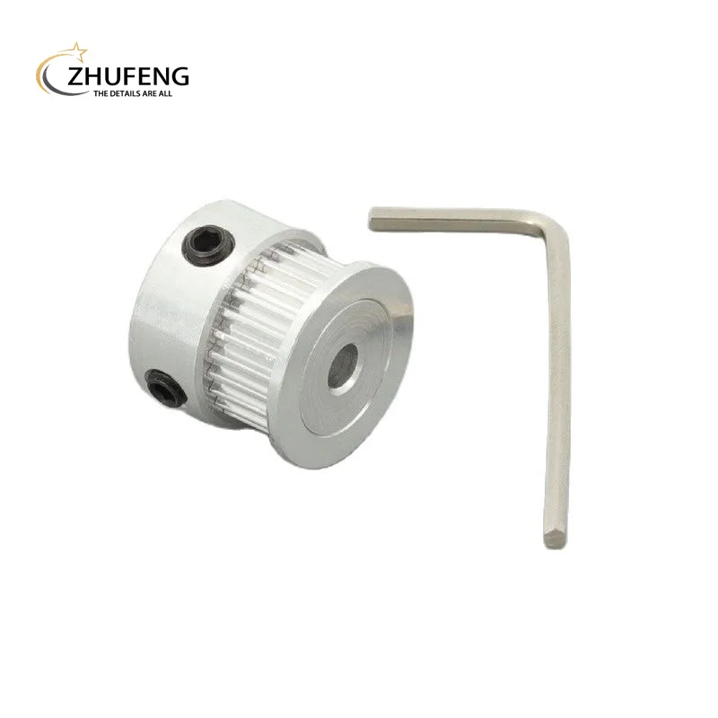 GT2 Timing Pulley 24 Teeth Bore 4/5/6/6.35/8/10mm For Width 6/10 mm 3D Printer Parts Belt 3D Printer Accessories Timing Belt Pulley Timing Pulley