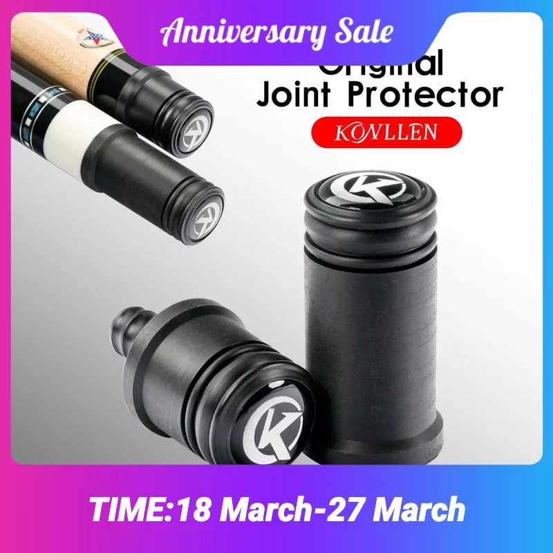 

KONLLEN Joint Protector Billiards Cue ABS Resin Protect Pin Screw For 3/8*8 3/8*11 in Cue Protector Joint Billiard Accessories