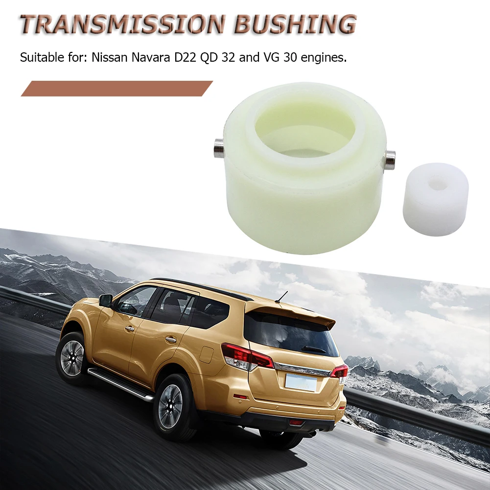 Gear Shifter Bushing Bush Set 32861-01G00 32850-V5001 Car Transmission Mount Bushing Set for Nissan Navara D22 QD32 VG30