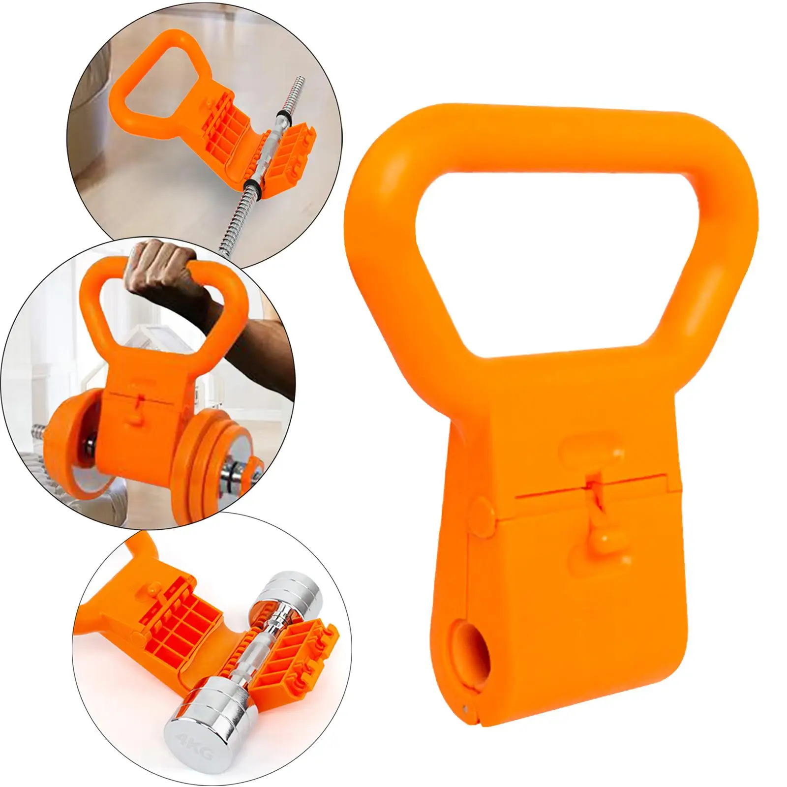 Kettlebell Grip Adjustable Comfortable Dumbbells Grip Kettle For Strength Training Outdoor Fitness Equipment Travel Workout