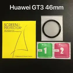 Premium Soft Glass Screen Protector and Straps for Smart Watches - Huawei Watch GT Series (For Huawei GT3 46MM)