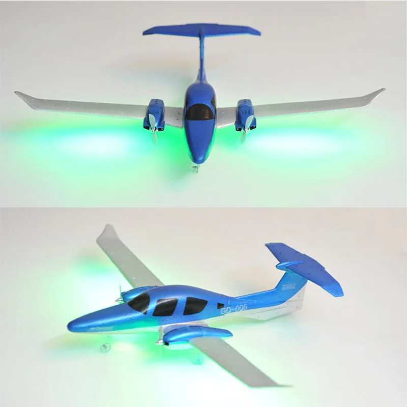 Rc Plane Da62 Diamond Aircraft Qf006 Fixed Wing Remote Control Foam Aircraft Electric Model Two Channel Glider 5