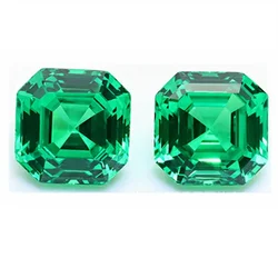 Exquisite 5.50 Carat Natural Mined Green Emerald - Premium AAAAA VVS1 Quality Gemstone - 3 PCS