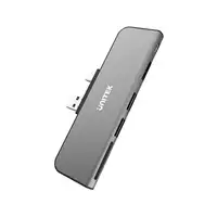 Unitek USB 3.0 HUB for Microsoft Surface Pro Mini Display Docking Station 4K HDMI Micro SD/SD Card Reader Adapte