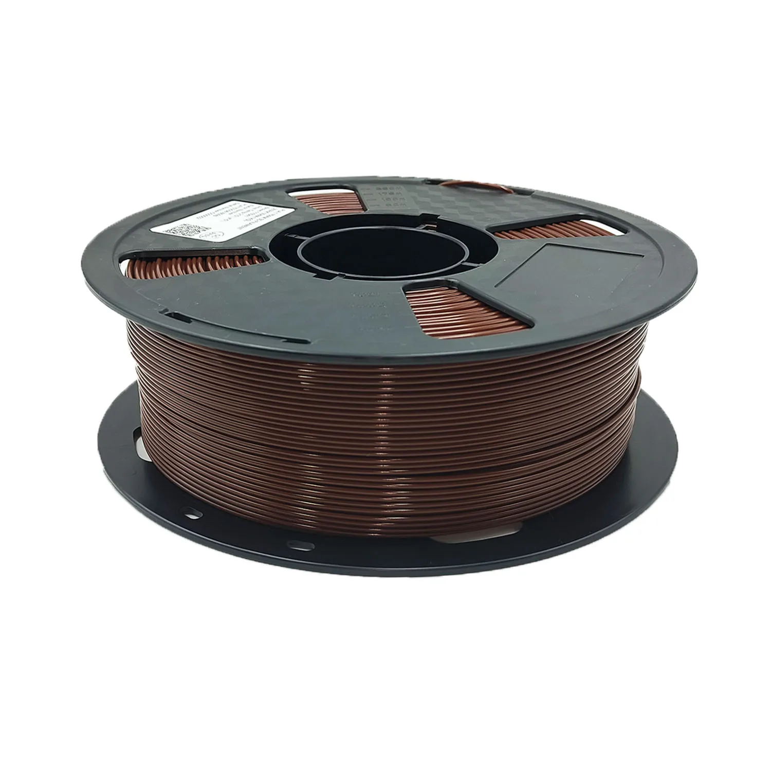 خيوط CC3D PLA 302HK 1.75 مم بني 2.2 بكرة 1 كجم خيوط طابعة ثلاثية الأبعاد متوافقة مع طابعات FDM مواد طباعة ثلاثية الأبعاد سهلة