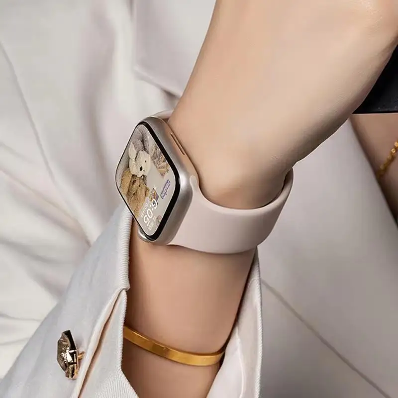 Premium Solo Loop Silicone Watch Band