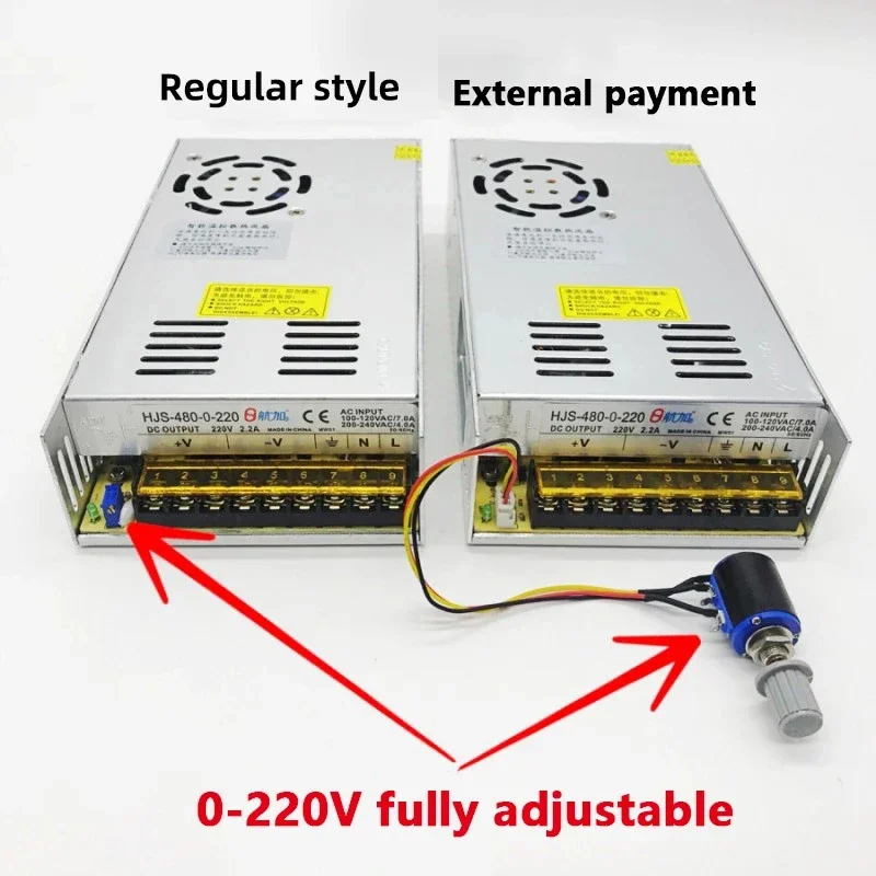 Digital display voltage adjustable stabilized power supply 200W 240W switch power supplyAC to DC 0- 5V 12V 24V 36V 48V voltage dc power supply