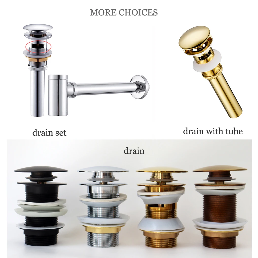 Bathroom Sink Drain Brass Top Antique Pop Up Drain Parts Drain Filter Drain Strainer Basin Sink Drain