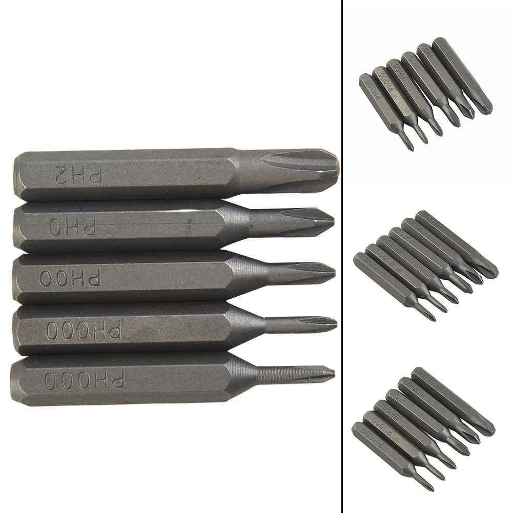 

H4x28mm Cross Screwdriver Bits PH0000 PH000 PH00 PH0 PH1 PH2 4mm Hex Shank Screwdriver Bit Power Tools Electric Screwdriver