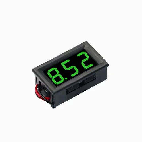 0.56" Digital Voltmeter DC 5V to 120V Red/Blue/Green for 5V 120V Electric Vehicles Motorcycles Boats digital voltmeter