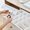 DIY Adjustable Drawer Dividers Combination Partition Board Space-saving Wardrobe Closet Separator For Underwear Socks 4