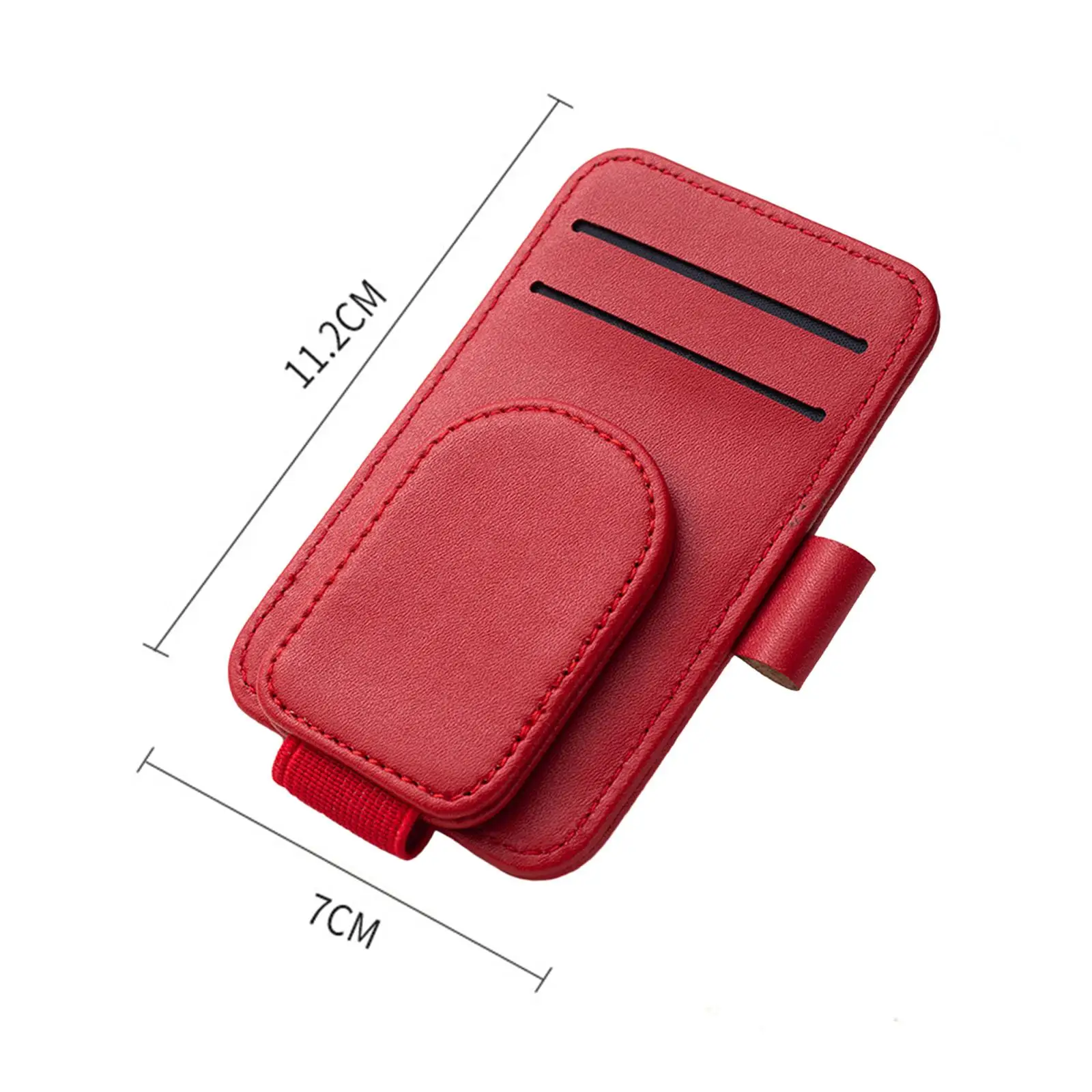 Car Visor Sunglasses Holder Automotive Accessories Small Card Sleeve Pocket